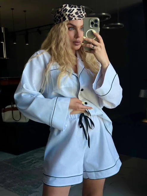 matching set Oversized Linen Two-Piece Set Etsy - UAchoice $168.3