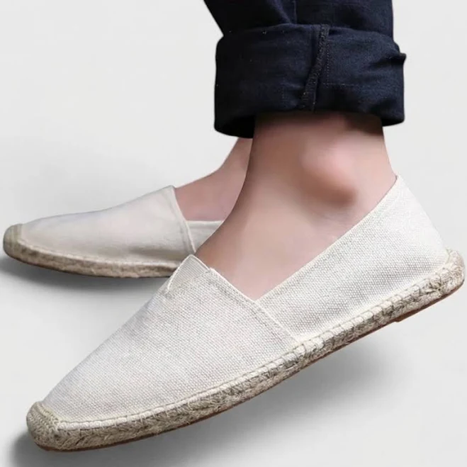 shoes Paloma Women's Breathable Slip-On Espadrille Flats Florence and Mae Los Angeles $49.95