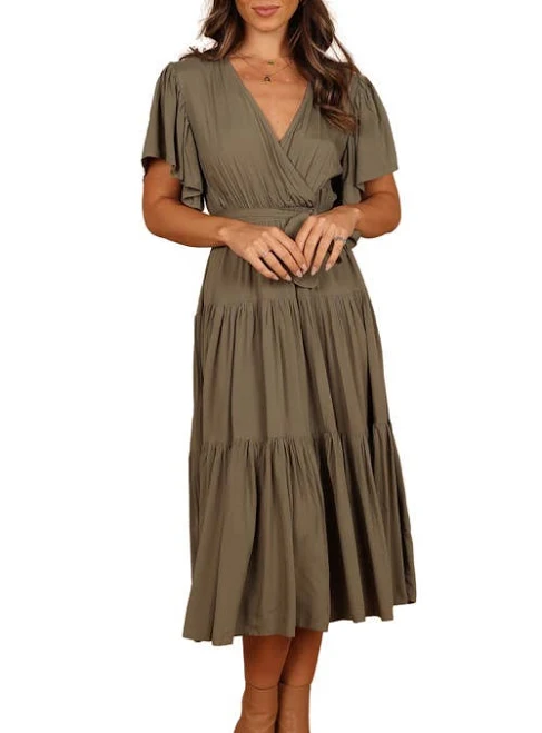 dress Petal & Pup Women's Barker Tiered Dress Nordstrom $89