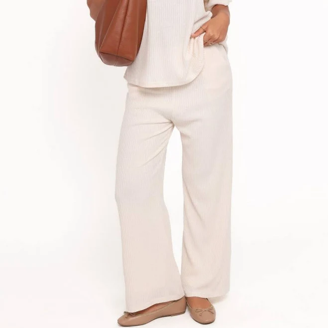 two piece set Petal & Pup Women's Granger Knit Wide-Leg Pant Set Macy's $79.2