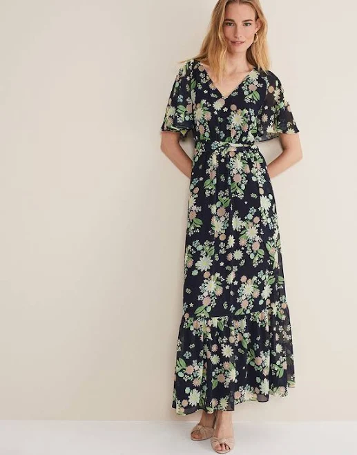 dress Phase Eight Georgie Floral Tiered Maxi Dress Phase Eight US $115
