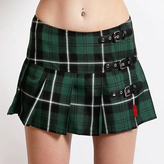 skirt Pleated Plaid Skirt Tripp NYC $57