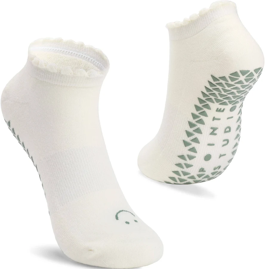 shoes Pointe Studio Women's Happy Full Foot Grip Sock REI $16