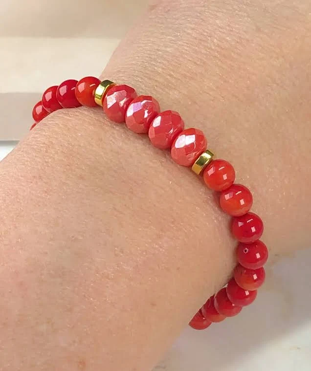 accessory Preciosa Red Bracelet KaraLynn Jewelry $22