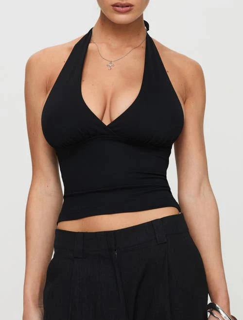 crop top Princess Polly Whimsy Halter Top Nordstrom $39