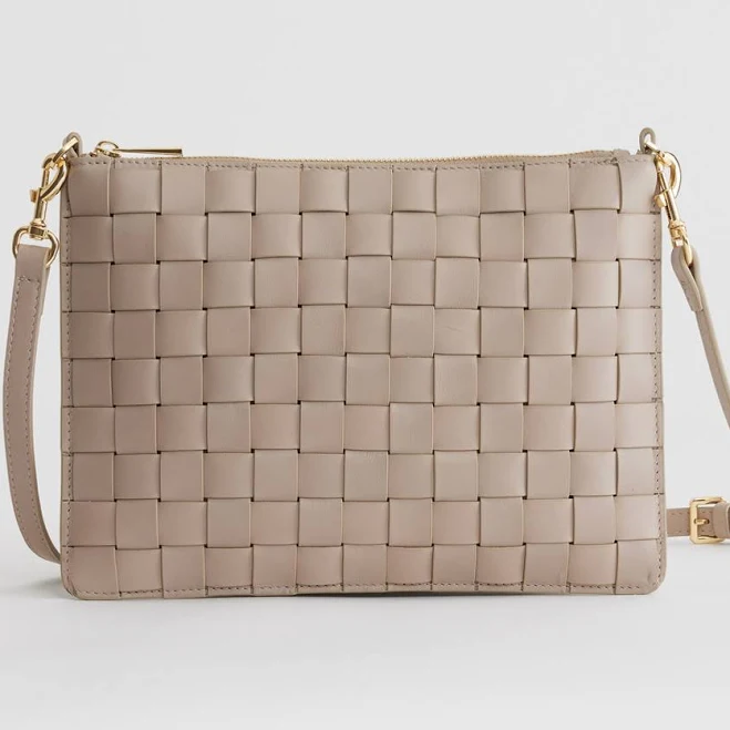 bag Quince Handwoven Italian Leather Crossbody Quince $96