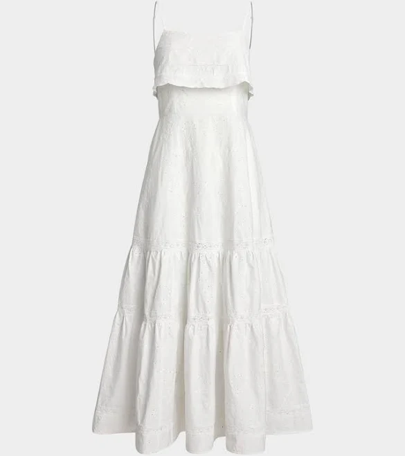 dress Ralph Lauren Women's Cotton Eyelet Tiered Maxidress Neiman Marcus $399