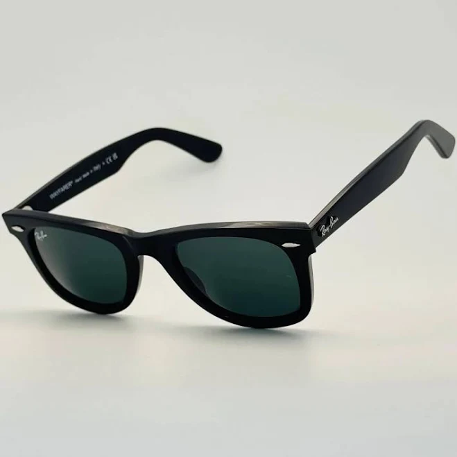 accessory Ray-Ban RB2140 Wayfarer Classic Sunglasses - Black Frame, Grey Lenses - NEW trendxparc.com $54