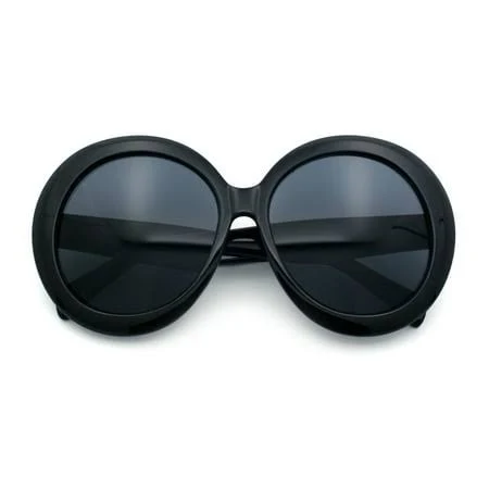 accessory Retro Mod Oversized Round Plastic Sunglasses Walmart - SA106 $13.95