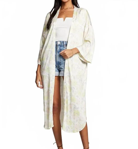 outerwear Saltwater Luxe Banks Floral Kimono ShopSimon $50.7