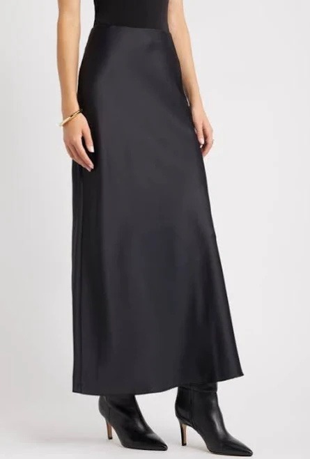skirt Satin Maxi Skirt Nordstrom $59.5