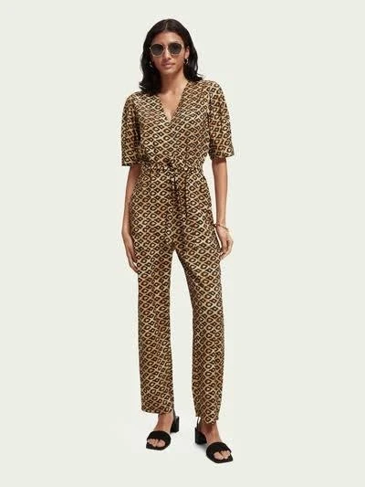 jumpsuit scotch & Soda Geo Print Jumpsuit eBay $39.53