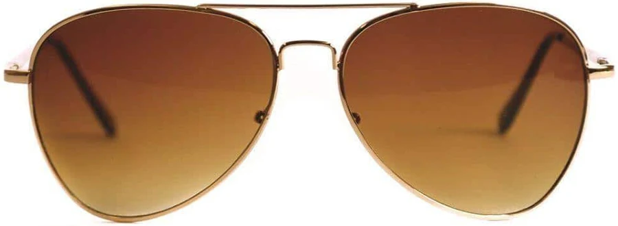accessory Shadedeye Gold Aviator Sunglasses Home Depot $5.27
