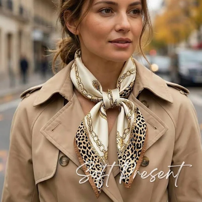 accessory Silk Square Scarf Etsy - Seller $16.8