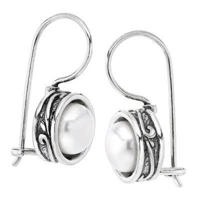 accessory Silpada Modern Fairytale Freshwater Cultured Pearl Drop Earrings in Sterling Silver Target $85