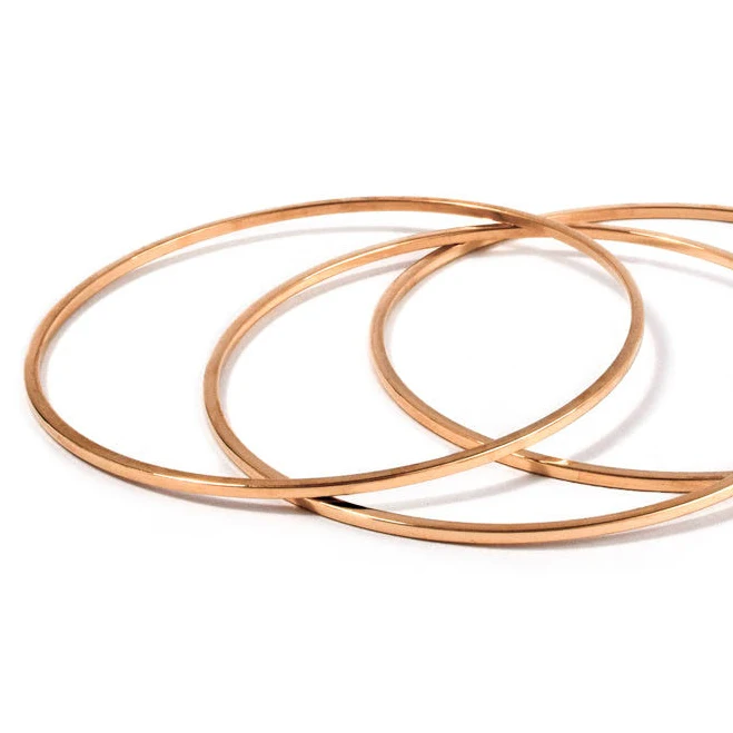 accessory Skinny Round Bangles (Set of 3) Cynthia Rybakoff $78