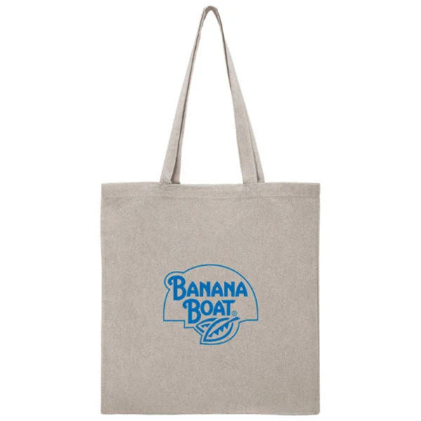 bag SnugZ Warm Grey All Purpose Recycled Cotton Tote - Sample Merchology $2.39