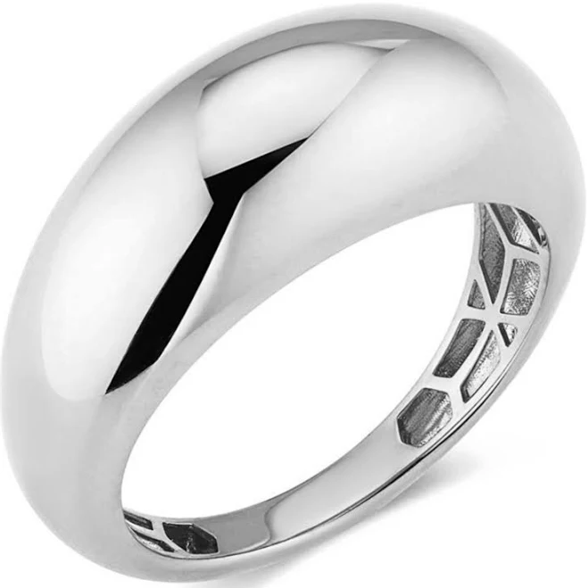accessory Sterling Silver Bold High Polish Dome Band Bloomingdale's $84