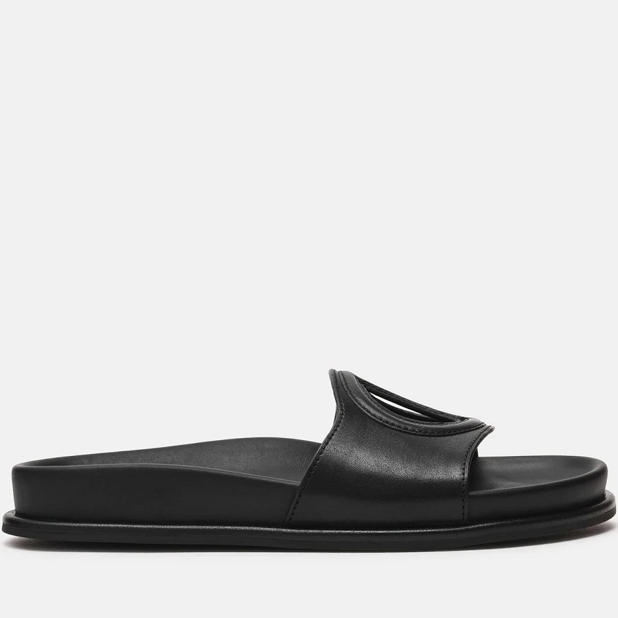 shoes Steve Madden Women's Zosia Leather Slide Sandals Steve Madden $62.97