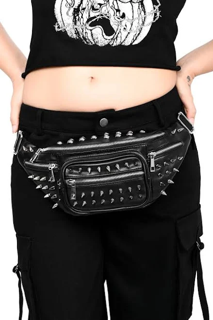 bag Studded Fanny Pack foxblood.com $58