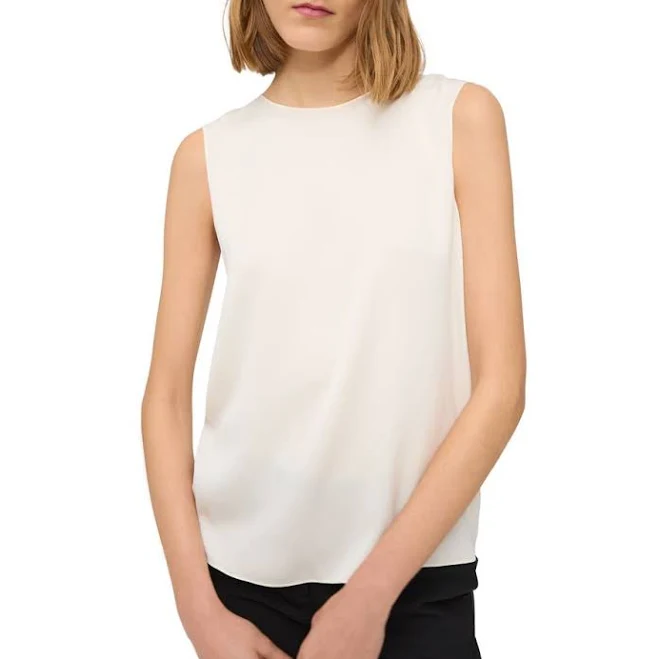 top Theory Women's Silk Sleeveless Top Nordstrom $195