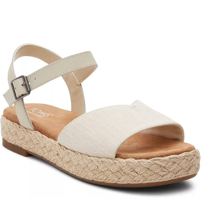 shoes TOMS Women's Abby Flatform Espadrille Sandal DSW $74.99