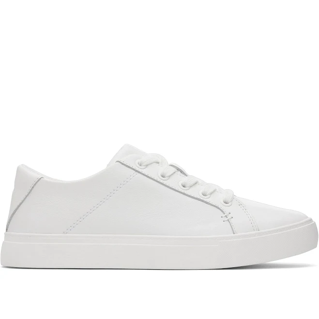 shoes TOMS Women's Kameron Lace-Up Leather Sneakers TOMS.com $70