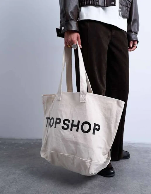 bag Topshop Canvas Tote Bag ASOS $16.99