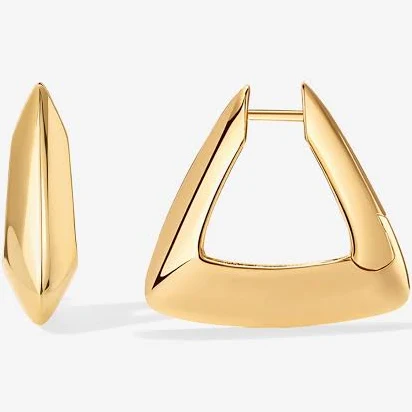 accessory Triangle Geo Hoops PAVOI $13.95