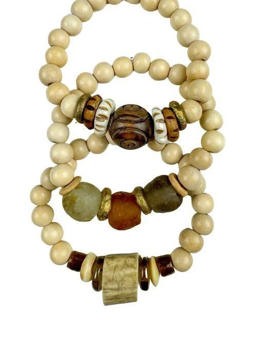 accessory Trout Trio Stack Bracelet Set Twine & Twig $85