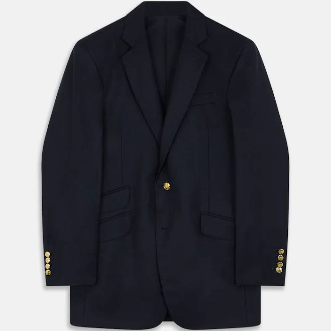 blazer Turnbull & Asser Men's Wool Single Breasted Blazer Turnbull & Asser US $810