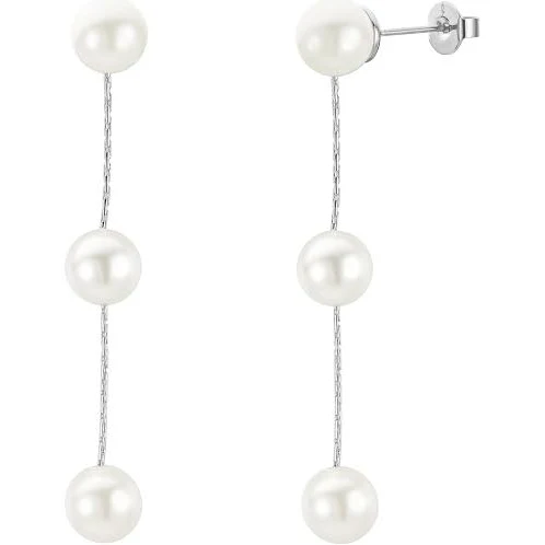 accessory Untamed Petals Lilly Pearl Drop Earrings in 14k Gold Chain Untamed Petals $68