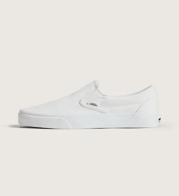 shoes Vans Classic Slip-On Shoes (True White) - 9.0 Men / 10.5 Women Vans $60
