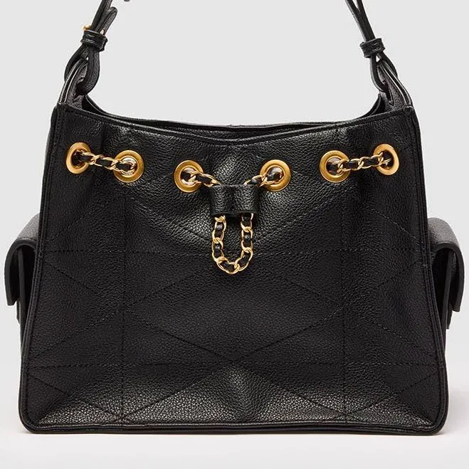 bag Vegan Leather Chain Shoulder Bag urbanrevivo $69.9