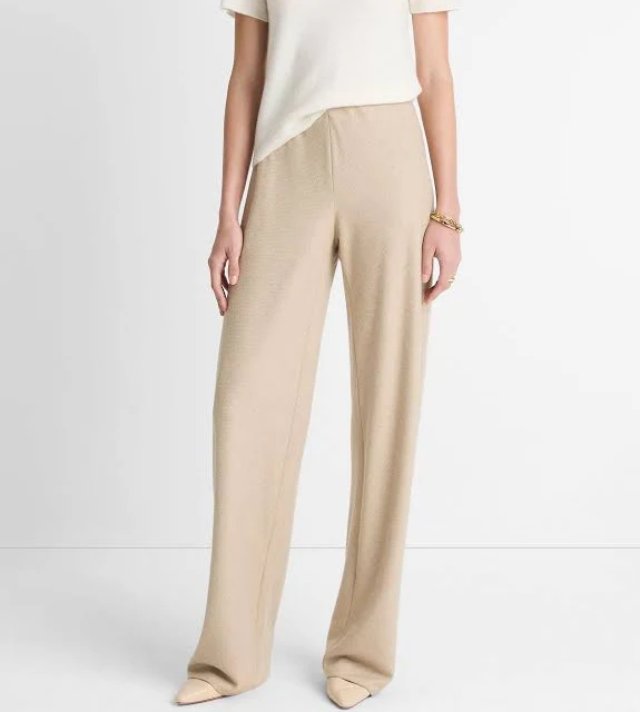 pants Vince Women's Italian Wool-Blend High-Waist Bias Pant Vince $249