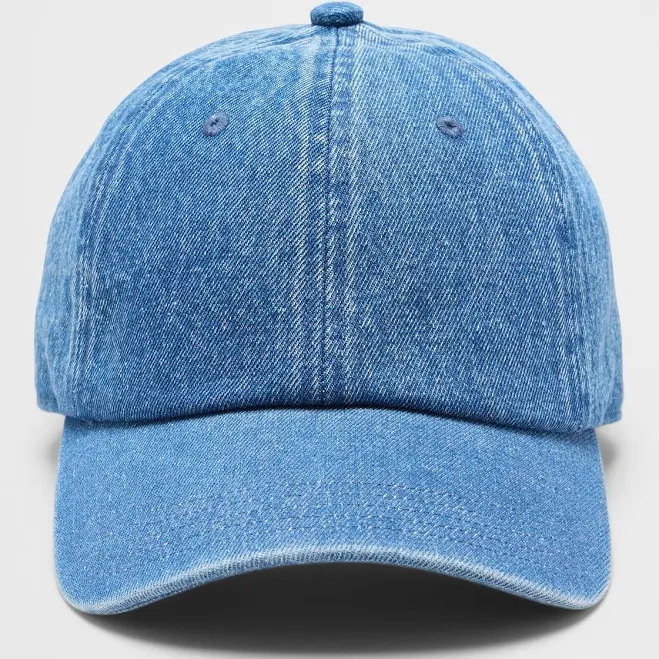 accessory Washed Denim Baseball Cap Banana Republic Factory $25