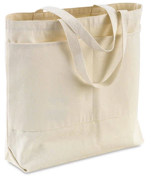 bag Wear'm Canvas Large Tote Bag with Pockets Blick Art Materials $8.99