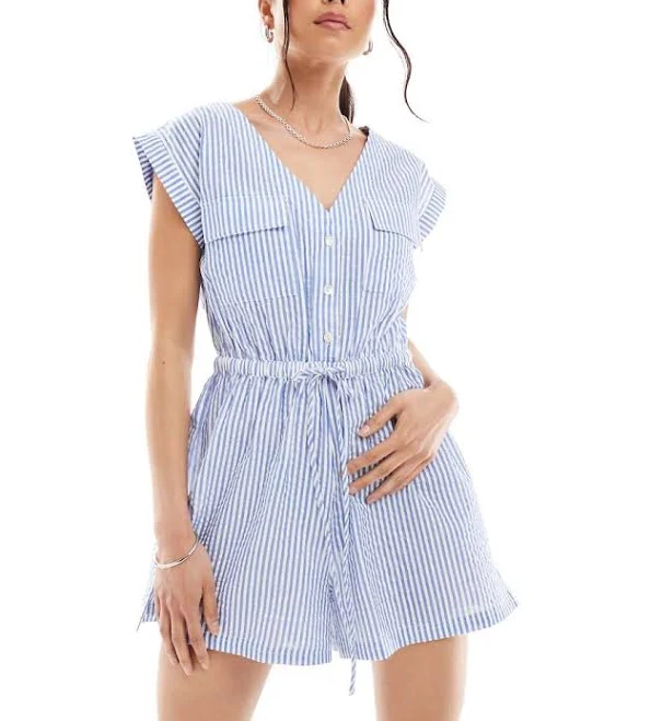 romper Wednesday's Girl Striped Romper ASOS $44.1