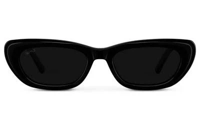accessory WMP Eyewear Vintage Inspired Cateye Frame Sunglasses - Black / Triple Black Lens Target $50
