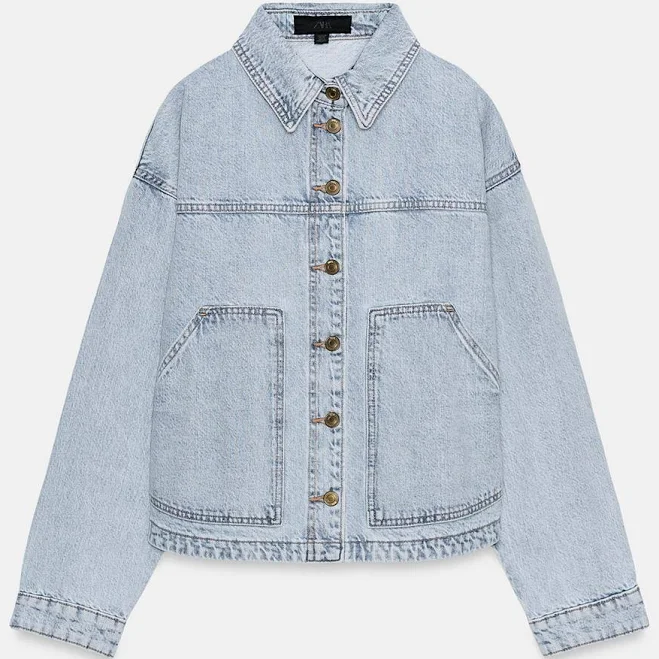 jacket Woman Zara Z1975 Denim Jacket Zara USA $49.9