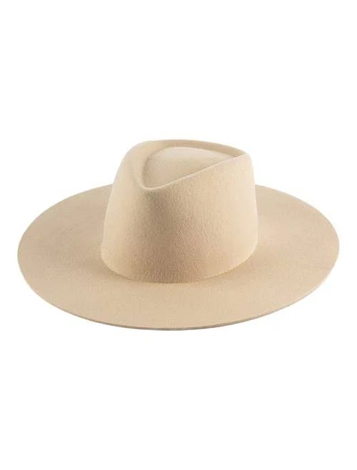 accessory Women Gigi Pip Dakota Wide Brim Felt Hat with Triangle Crown Nordstrom $129