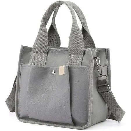 bag Women's 2023 Canvas Multi-Pocket Tote Bag Walmart - esunarty Direct $19.68