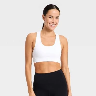 sports bra Women's All In Motion Intimates & Sleepwear All In Motion Seamless Racer Sports Bra Target $20