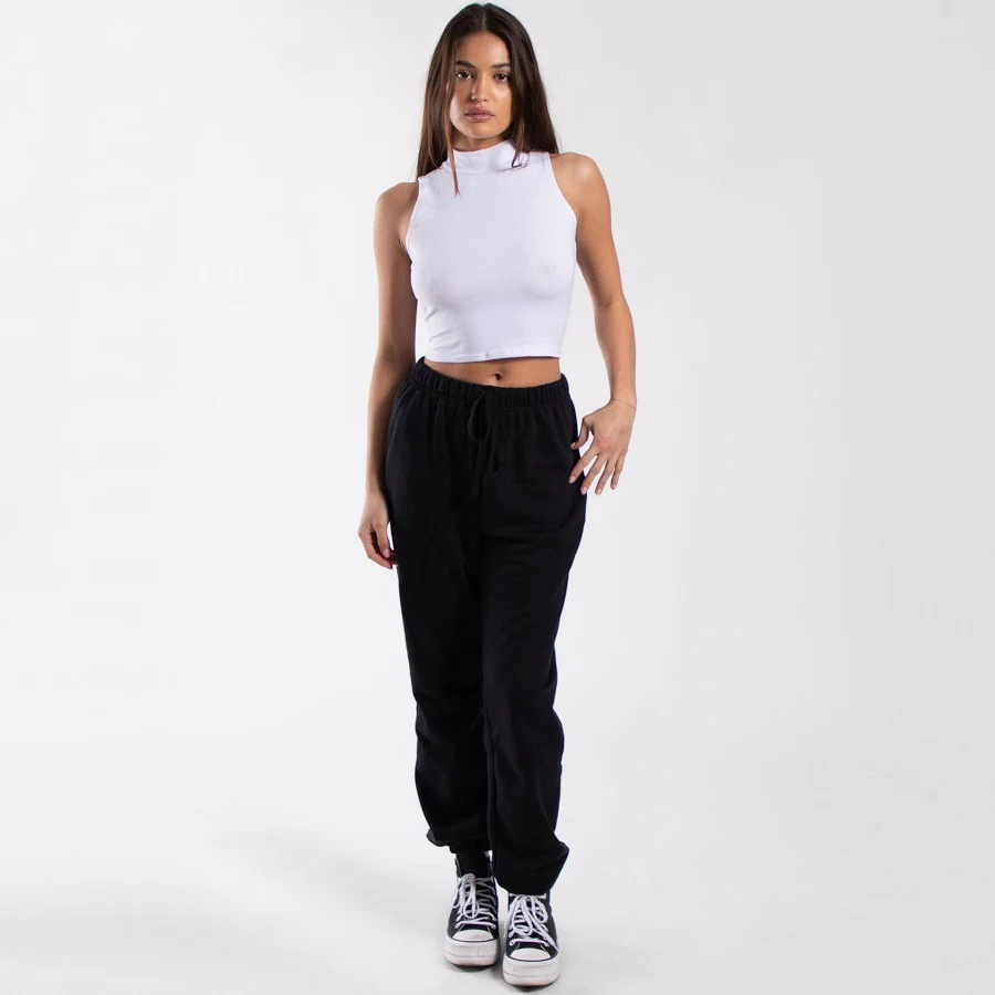 top Women's Cropped Mock Neck Muscle Tank OTL Apparel $8.95