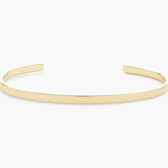 accessory Women's Gold Thin Cuff Bracelet Lexi Cuff by Modern Jewelry Gifts for Her brook & york $19.5