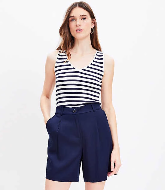 shorts Women's Loft Pleated Shorts in Emory LOFT $9.95