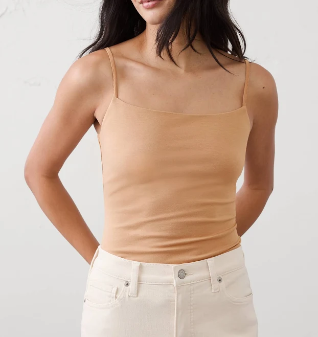top Women's Soft Stretch Cami Banana Republic Factory $18
