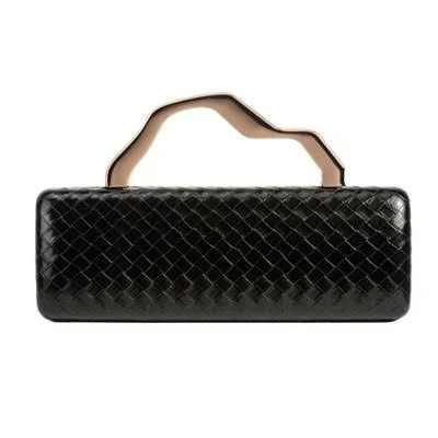 bag Women's Woven PU Leather Evening Purse with Detachable Chain Target $44.99