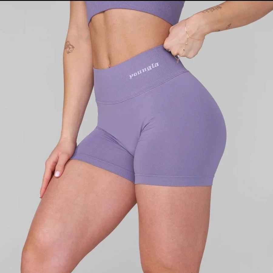 biker shorts YoungLA for Her W165 Lift Seamless Shorts YoungLA $45