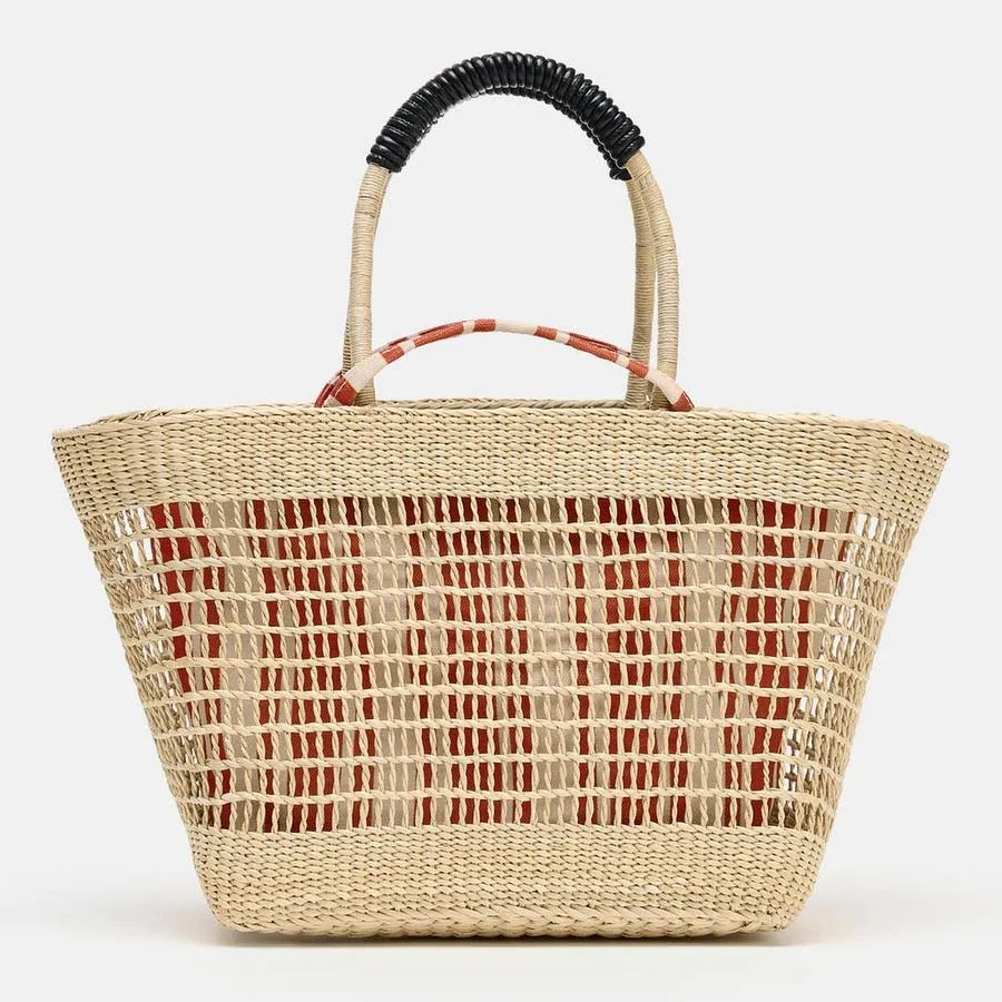 bag Zara Double Woven Basket Bag Zara USA $99.9